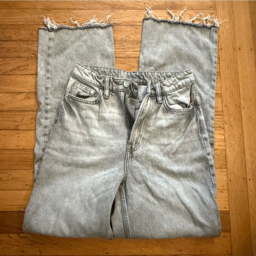 H&M Wide High Jeans